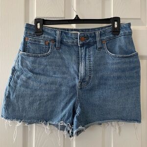 Madewell Curvy Perfect Jean Shorts